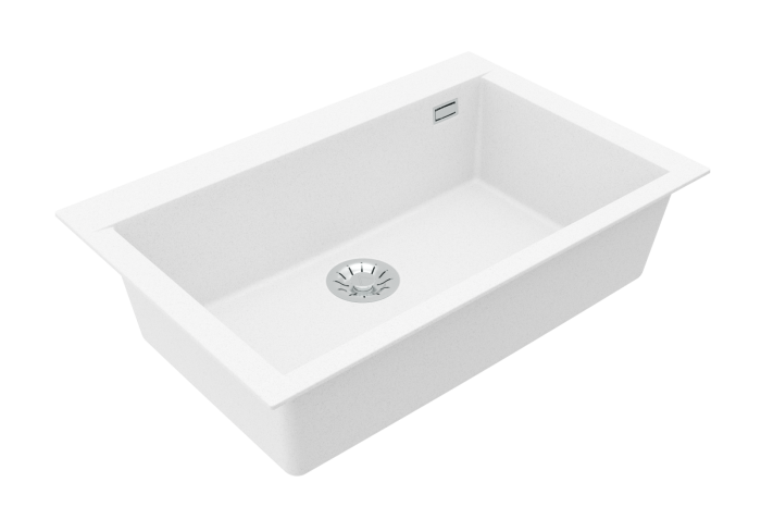 Chiuveta compozit PURE-G 40 alb [2]