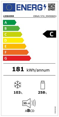 Combină frigorifică CBNsfc 572i Plus BioFresh NoFrost [4]