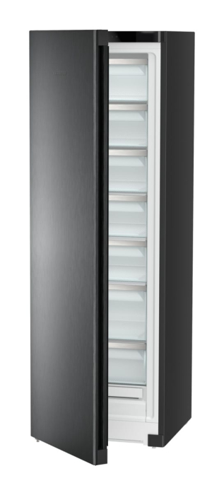 Congelator Independent Side-by-Side Liebherr SFNbdd 5227, Clasa Valorica Comfort, Culoare BlackSteel, Clasa de eficienta energetica D, Înălțime 185.5 cm, Volum total 277 l, Nr. Sertare in congelator 7 [4]