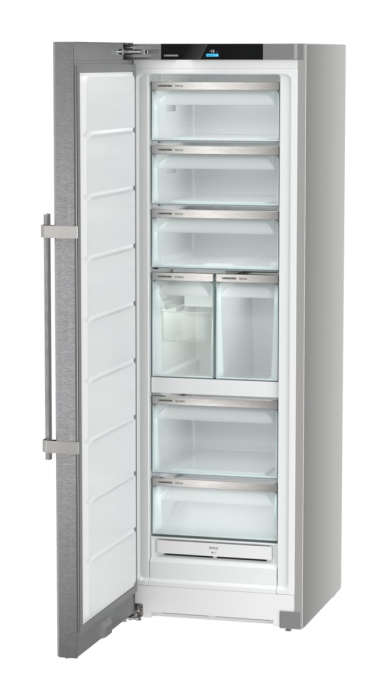 Congelator Independent Side-by-Side Liebherr SFNsdd 526i, Clasa Valorica Comfort, Culoare stainless steel door with SmartSteel, Clasa de eficienta energetica D, Înălțime 185.5 cm, Volum total 277 l, N [3]