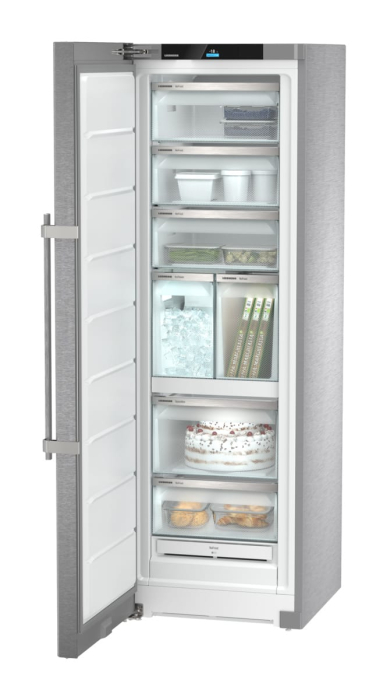 Congelator Independent Side-by-Side Liebherr SFNstd 529i, Clasa Valorica Comfort, Culoare stainless steel door with SmartSteel, Clasa de eficienta energetica D, Înălțime 185.5 cm, Volum total 277 l, N [2]