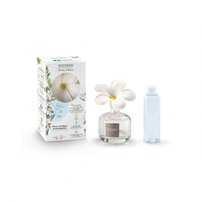 Difuzor Parfum Floare White Cotton 75ml - Esteban Paris [4]