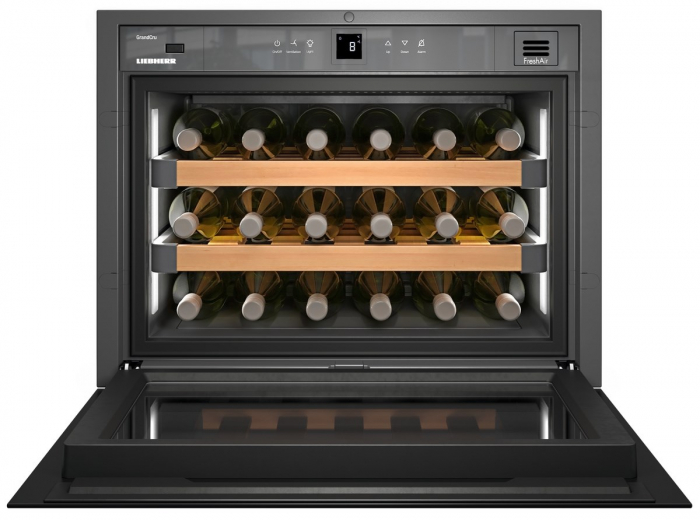 Frigider de depozitare climatizată a vinurilor încorporabil WKEgb 582 GrandCru Liebherr [5]