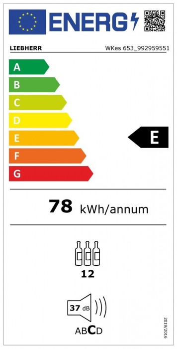 Frigider de depozitare climatizată a vinurilor WKes 653 GrandCru Liebherr [3]