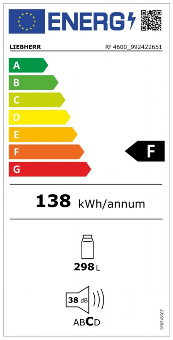Frigider fix Liebherr cu EasyFresh Rf 4600 Pure [2]