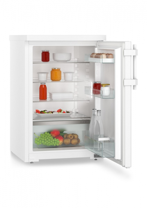Frigider Independent TableTop Liebherr Rd 1400, Clasa Valorica Comfort, Culoare steel, Clasa de eficienta energetica D, Înălțime 85 cm, Volum total 125 l, Nr. Sertare in congelator 0, Emisii de zgomot [4]