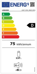 Frigider integrabil amplasabil sub suprafaţa de lucru UIKP 1550 Premium Liebherr [9]