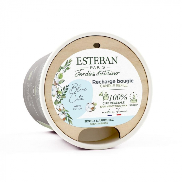Rezerva Lumanare White Cotton - Esteban Paris [6]