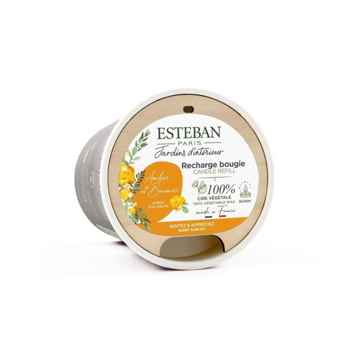 Rezerva Lumanare Amber&Balms - Esteban Paris [2]