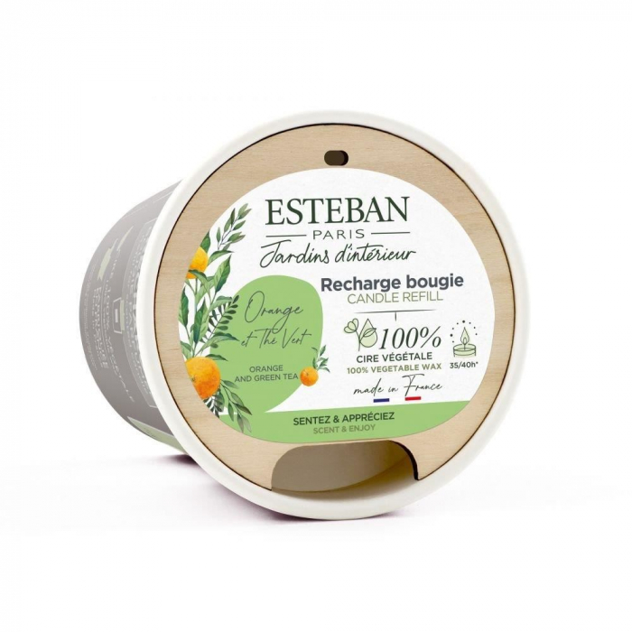 Rezerva Lumanare Orange&Green Tea - Esteban Paris [6]