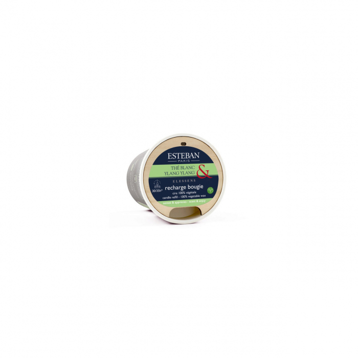 Rezerva Lumanare Parfumata Ceai Alb&Ylang Ylang - Esteban Paris [2]
