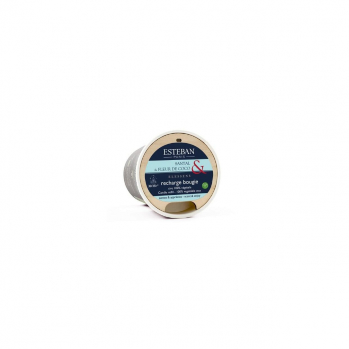 Rezerva Lumanare Sandalwood&Coconut Blossom - Esteban Paris [4]