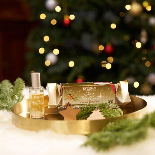 Set 2 decoratiuni si spray parfum 30 ml Ceai si turta dulce - Esteban Paris [7]