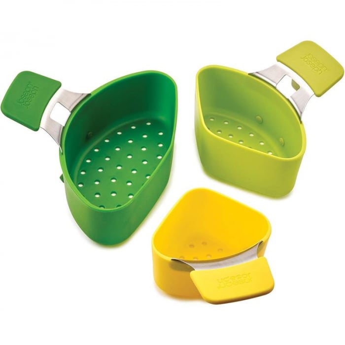 Set 3 Piese Gatire Aburi Nest Steam Verde - Joseph&Joseph [4]