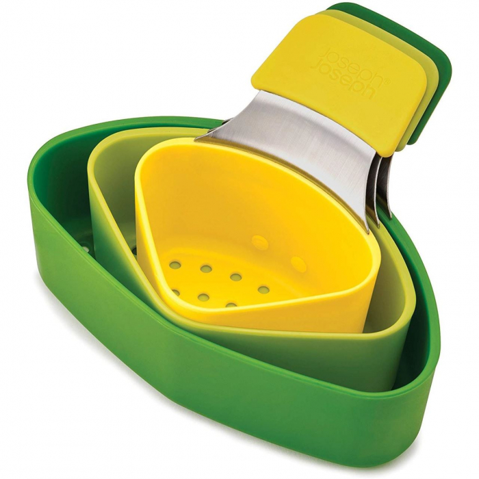 Set 3 Piese Gatire Aburi Nest Steam Verde - Joseph&Joseph [5]