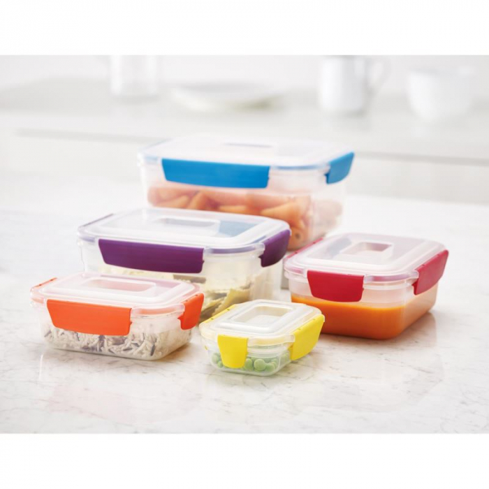Set 5 cutii depozitare Nest Lock Multicolor - Joseph&Joseph [2]