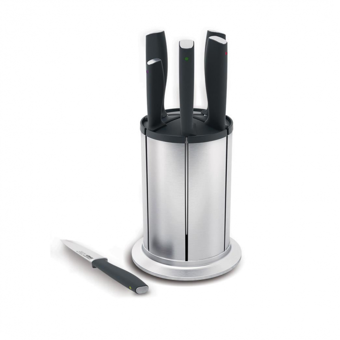 Set 6 cutite Bucatarie cu Suport Inox - Joseph&Joseph [2]