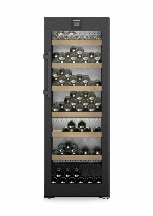 Vitrină de vin independentă Liebherr WPbsi 5052 Vinidor, 2 zone, 131 sticle, 165,4 cm, clasa F, BlackSteel [4]