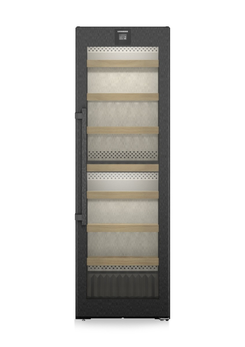 Vitrină de vin independentă Liebherr WPbsi 5252 Vinidor, 2 zone, 155 sticle, 185,4 cm, clasa F, BlackSteel [8]