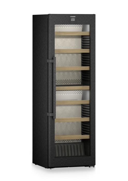 Vitrină de vin independentă Liebherr WPbsi 5252 Vinidor, 2 zone, 155 sticle, 185,4 cm, clasa F, BlackSteel [7]