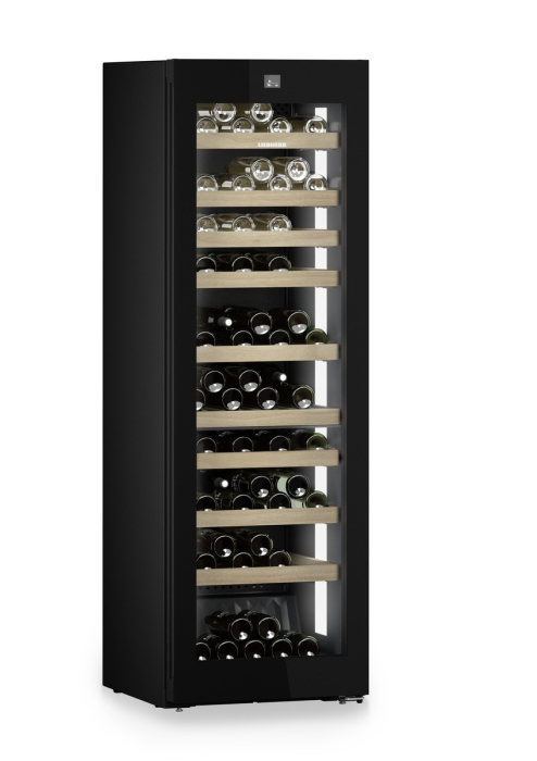 Vitrină de vin independentă Liebherr WPgbi 5272 Vinidor Selection, 2 zone, 106 sticle, 185,4 cm, clasa F, BlackSteel [3]
