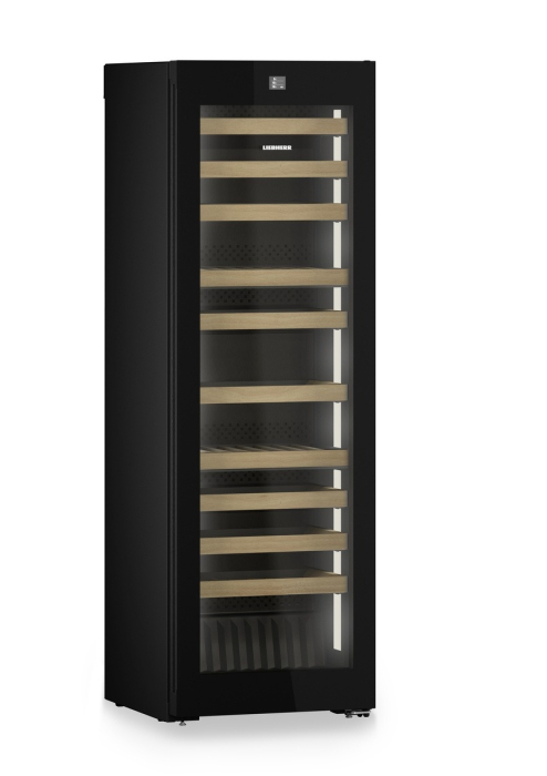Vitrină de vin independentă Liebherr WPgbi 5273 Vinidor Selection, 3 zone, 104 sticle, 185,4 cm, clasa F, BlackSteel [7]