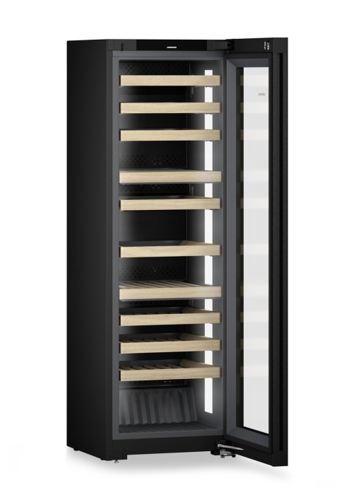 Vitrină de vin independentă Liebherr WPgbi 5273 Vinidor Selection, 3 zone, 104 sticle, 185,4 cm, clasa F, BlackSteel [5]