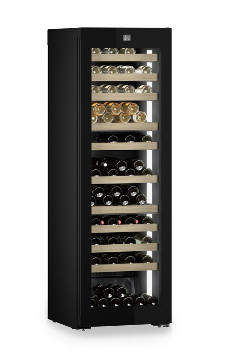 Vitrină de vin independentă Liebherr WPgbi 5273 Vinidor Selection, 3 zone, 104 sticle, 185,4 cm, clasa F, BlackSteel [3]