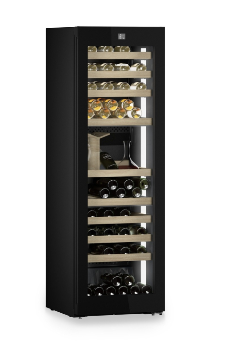 Vitrină de vin independentă Liebherr WPgbi 5283 Vinidor Selection, 3 zone, 85 sticle, 185,4 cm, clasa F, BlackSteel [3]