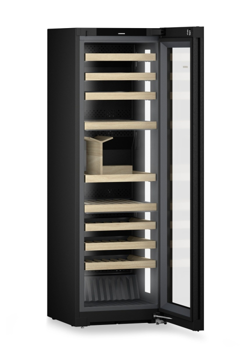 Vitrină de vin independentă Liebherr WPgbi 5283 Vinidor Selection, 3 zone, 85 sticle, 185,4 cm, clasa F, BlackSteel [5]