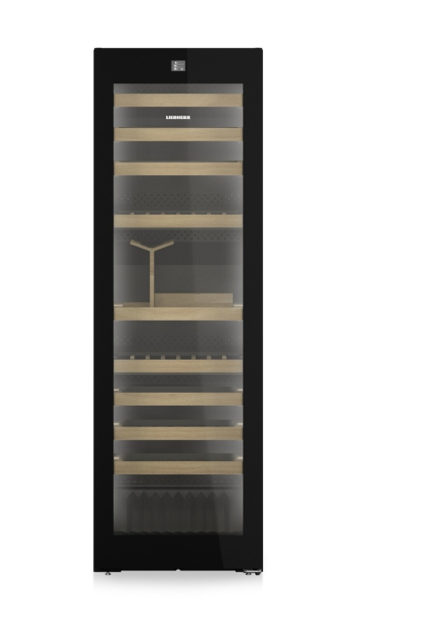 Vitrină de vin independentă Liebherr WPgbi 5283 Vinidor Selection, 3 zone, 85 sticle, 185,4 cm, clasa F, BlackSteel [8]