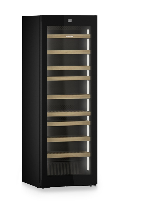 Vitrină de vin independentă Liebherr WPgbi 7472 Vinidor Selection, 2 zone, 204 sticle, 201,3 cm, clasa F, BlackSteel [7]