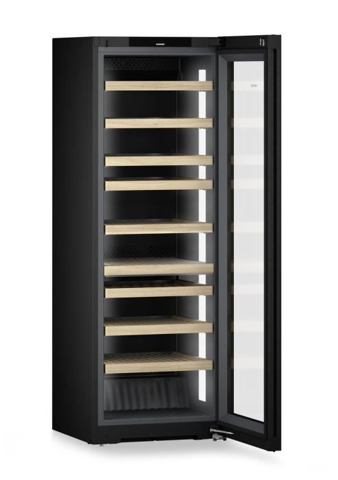 Vitrină de vin independentă Liebherr WPgbi 7472 Vinidor Selection, 2 zone, 204 sticle, 201,3 cm, clasa F, BlackSteel [5]