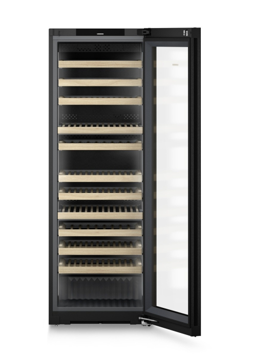 Vitrină de vin independentă Liebherr WPgbi 7473 Vinidor Selection, 3 zone, 182 sticle, 201,3 cm, clasa F, BlackSteel [6]