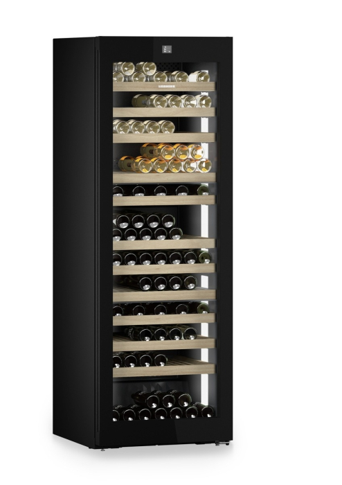 Vitrină de vin independentă Liebherr WPgbi 7473 Vinidor Selection, 3 zone, 182 sticle, 201,3 cm, clasa F, BlackSteel [3]