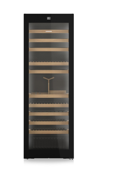Vitrină de vin independentă Liebherr WPgbi 7483 Vinidor Selection, 3 zone, 149 sticle, 201,3 cm, clasa F, BlackSteel [8]