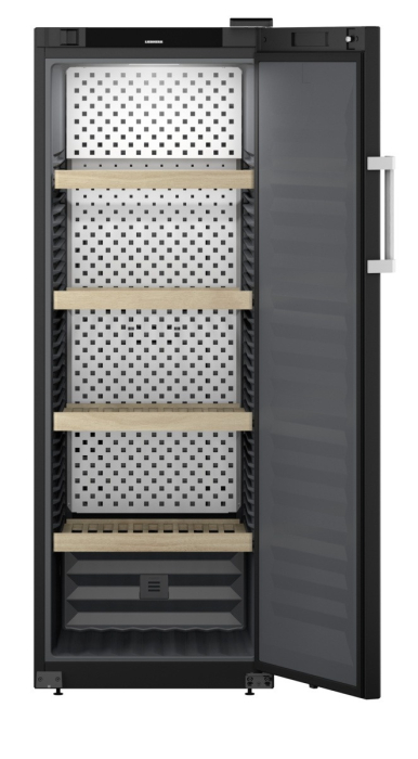 Vitrină de vin independentă Liebherr WSbli 5031 GrandCru Selection, 1 zonă, 196 sticle, 168,4 cm, clasa E, negru [6]