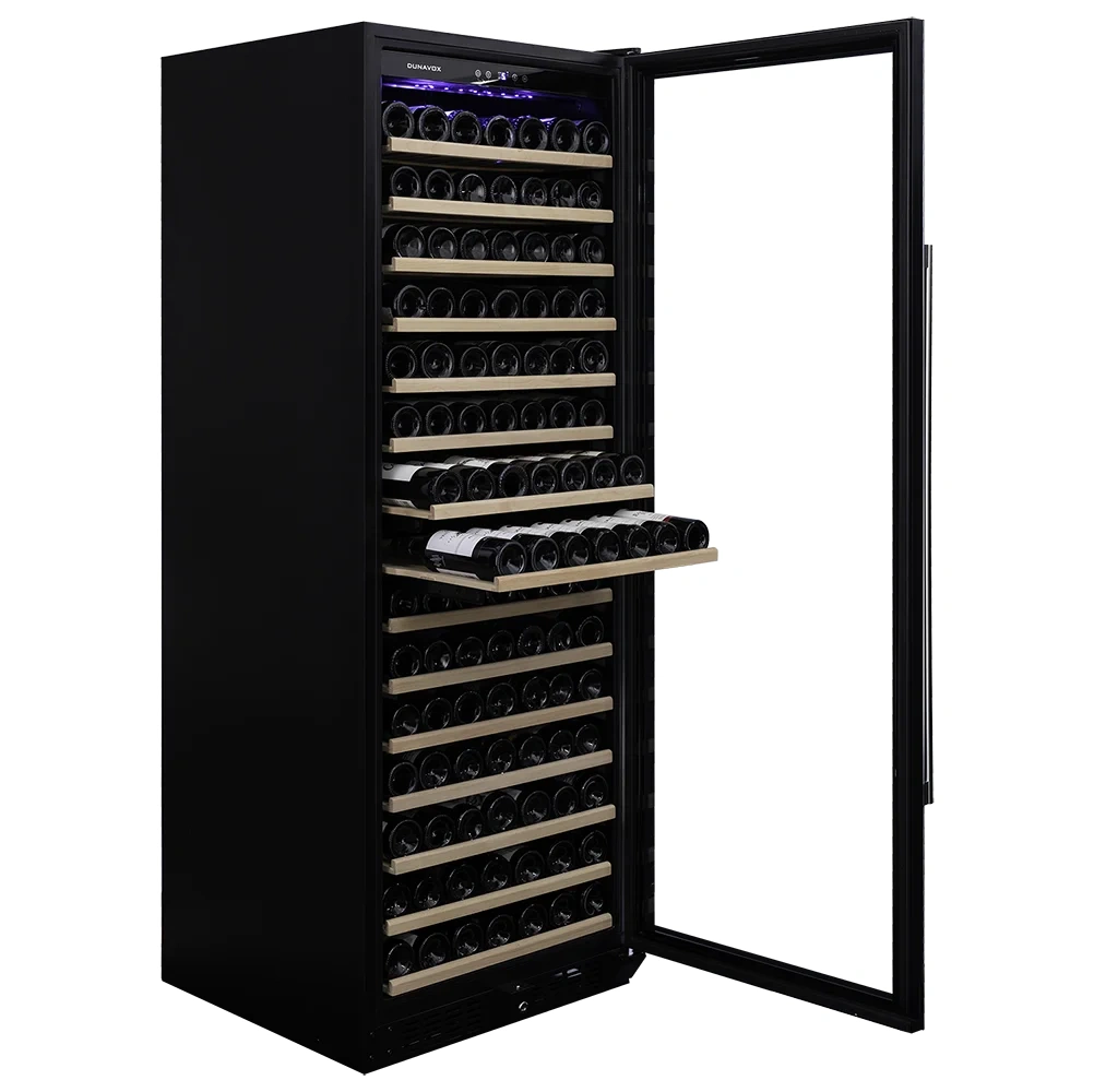 Vitrină de vin independentă sau încorporabilă Dunavox DX-194.490CK Grande, 1 zonă, 183 sticle, 183,5 cm, clasa G, culoare RAL personalizabilă [4]