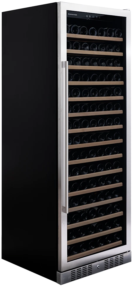 Vitrină de vin independentă sau încorporabilă Dunavox DX-194.490SSK Grande, 1 zonă, 183 sticle, 183,5 cm, clasa G, inox [3]