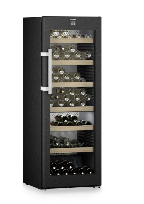 Vitrina de vinuri Independenta Liebherr WPbsi 5052, Clasa Valorica Wine, Culoare Double-glazed door, Clasa de eficienta energetica F, Înălțime 165.4 cm, Volum total 319 l, Emisii de zgomot acustic 37 [2]