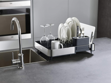 Uscator Vase Inox Reglabil - Gri - Joseph&Joseph [6]