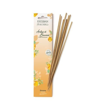 Toate produsele - Betisoare Parfumate Amber&Balms - Esteban Paris