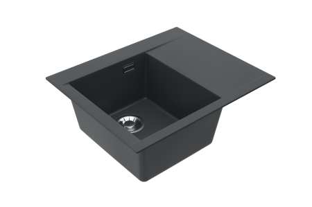 Chiuveta Algranit PURE-G 50 STANGA negru (cod 1149489) [1]