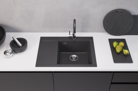 Chiuveta Algranit PURE-G 60 DREAPTA negru [4]