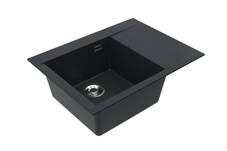 Chiuveta Algranit PURE-G 60 STANGA negru (cod 1149296) [1]