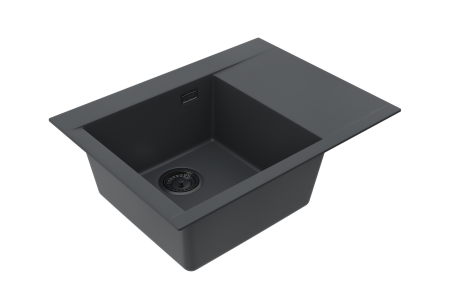 Chiuveta Algranit PURE-G 60 STANGA negru (cod 1149298) [1]