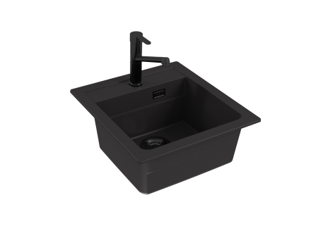 Chiuveta compozit Atrox 20 negru Black Edition [2]