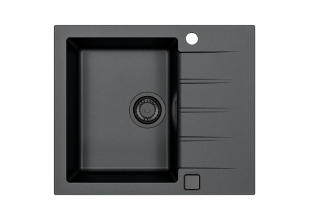 Produse Alveus - Chiuveta compozit Cadit 10 negru Black Edition