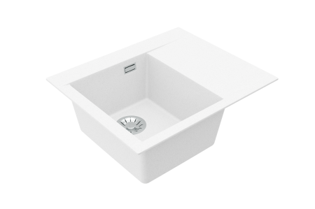 Chiuveta compozit PURE-G 50 STANGA alb [1]