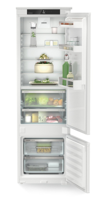 Combine frigorifice incorporabile - Combină frigorifică încorporabilă Liebherr ICBSd 5122 Plus, BioFresh, SmartFrost, 255 l, nișă 178 cm, clasa D